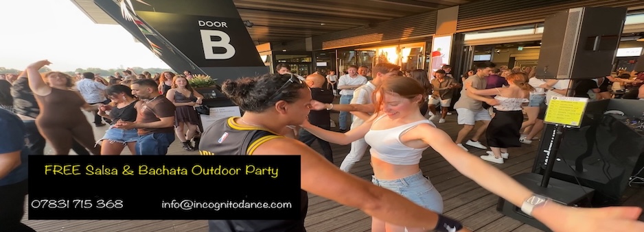 free outdoor salsa bachata fulham pier