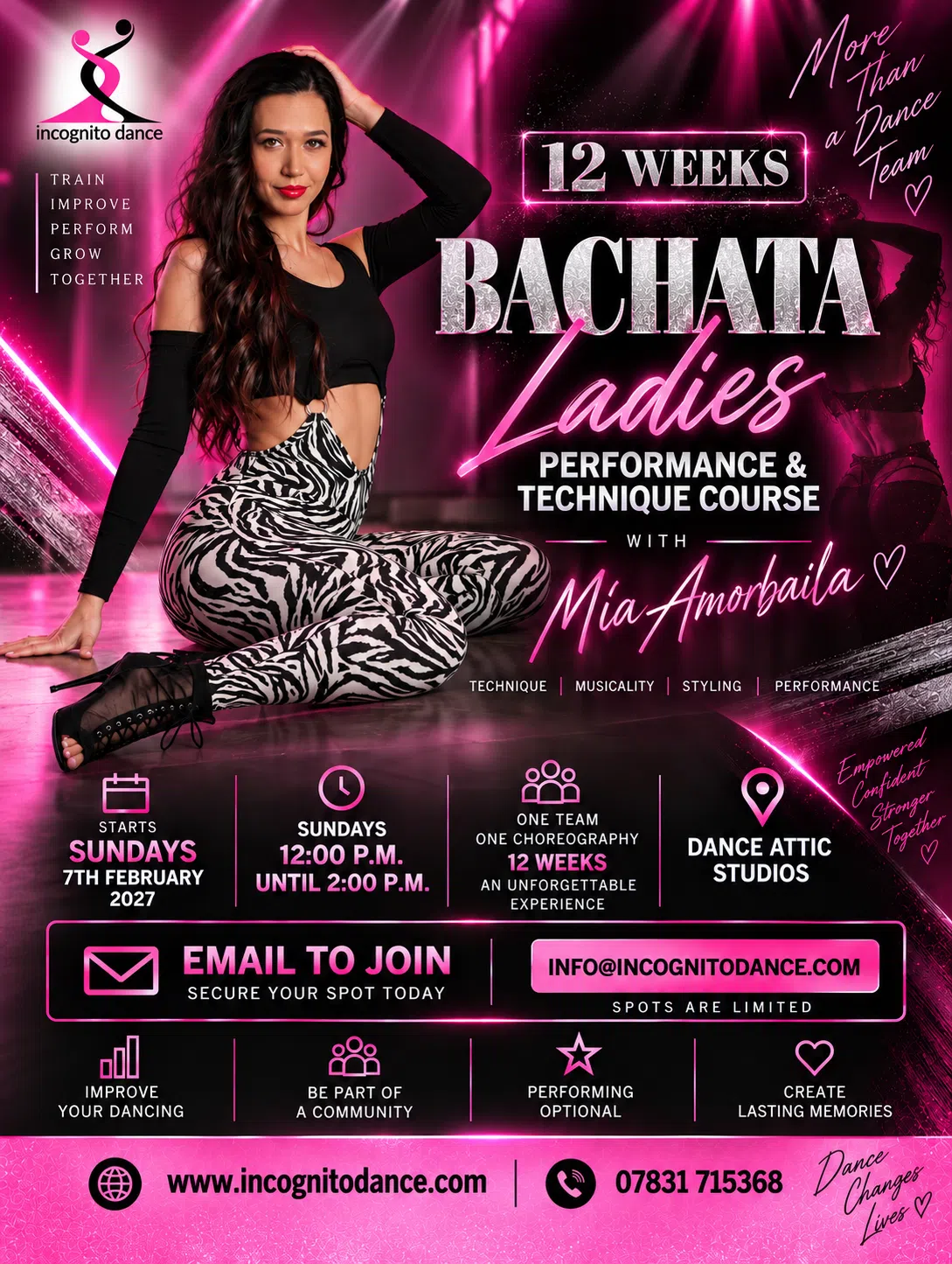 BACHATA LADIES STYLING COURSE